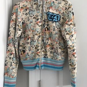Tokidoki jacket size medium light blue